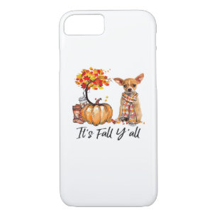 It’s Fall Y’all Chihuahua Dog Halloween Case-Mate iPhone Case