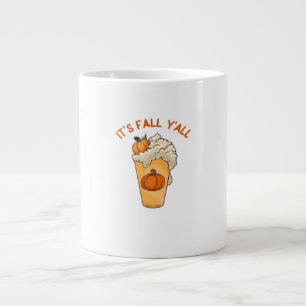 It’s Fall Y’all Classic Retro Large Coffee Mug