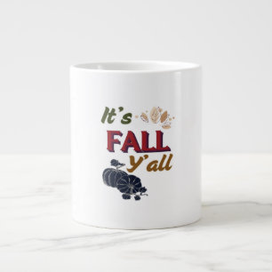 It’s Fall Y’all Classic Vintage Large Coffee Mug