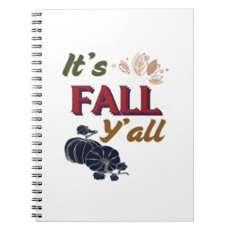 It’s Fall Y’all Classic Vintage Notebook
