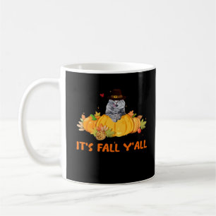 It’s Fall Y’all Cute Lovers Thanksgiving Vintage C Coffee Mug