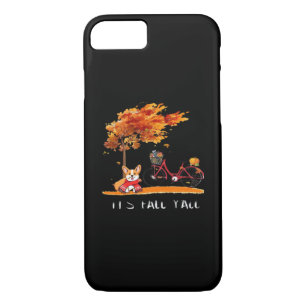 It’s Fall Y’all Dachshund Autumn Costume Case-Mate iPhone Case
