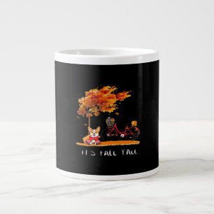 It’s Fall Y’all Dachshund Autumn Costume Large Coffee Mug
