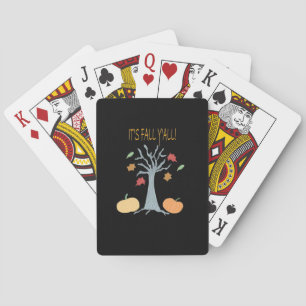 It’s Fall Y’all Essential Funny Trendy Playing Cards