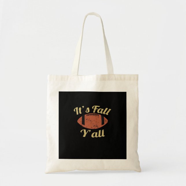 It’s Fall Y’all Essential Minimal Clean Tote Bag (Front)