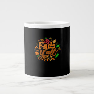 It’s Fall Y’all Essential Retro Classic Large Coffee Mug