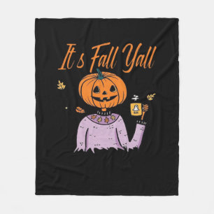 It’s Fall Y’all Funny Fleece Blanket