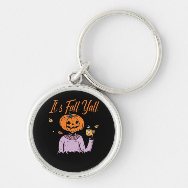 It’s Fall Y’all Funny Keychain (Front)