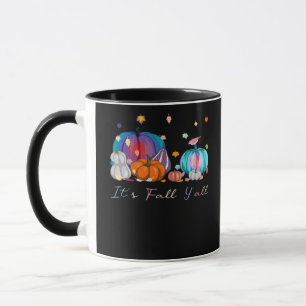 It’s Fall Y’all Funny Magic Halloween Pumpkin Than Mug
