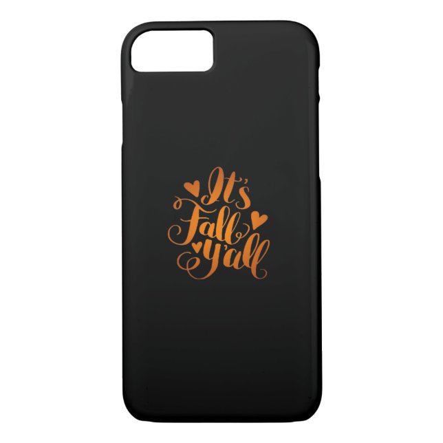 It’s Fall Y’all! Funny Quote Case-Mate iPhone Case (Back)