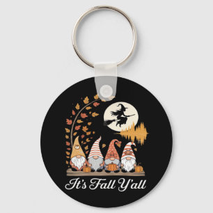 It’s Fall Y’all Gnomes Autumn Design Keychain