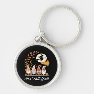It’s Fall Y’all Gnomes Autumn Fall Keychain