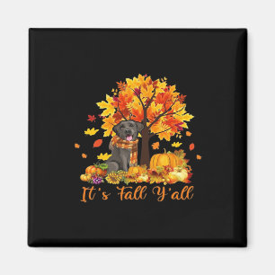 It’s Fall Y’all Halloween Autumn Retro Graphic Magnet