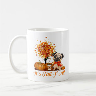 It’s Fall Y’all Halloween Thanksgiving Retro Class Coffee Mug