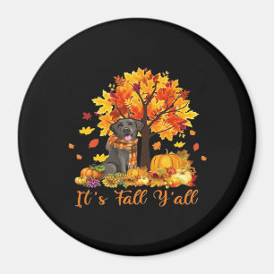 It’s Fall Y’all Halloween Thanksgiving Retro Graph Magnet