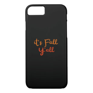 It’s Fall Y’all Happy Fall Y’all Retro Style Case-Mate iPhone Case