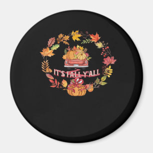 It’s Fall Y’all Harvest Road Magnet