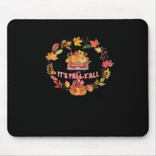 It’s Fall Y’all Harvest Road Retro Look Mouse Pad
