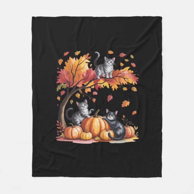 It’s Fall Y’all Minimal Clean Fleece Blanket (Front)