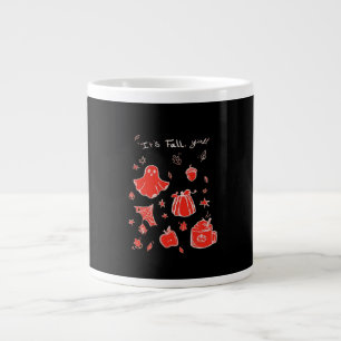 It’s Fall Y’all Minimal Clean Large Coffee Mug