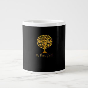 It’s Fall Y’all Minimal Clean Large Coffee Mug