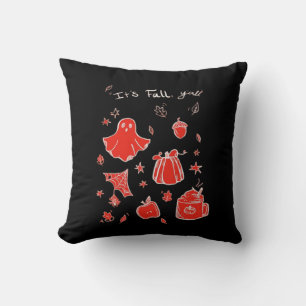It’s Fall Y’all Minimal Clean Throw Pillow