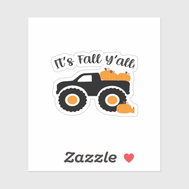 It’s Fall Y’all Monster With Pumpkins Graphic Desi (Sheet)