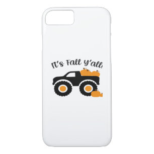 It’s Fall Y’all Monster With Pumpkins Graphic Desi Case-Mate iPhone Case