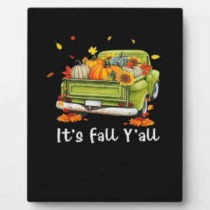 It’s Fall Y’all Pumpkin Autumn Hello Fall Vintage  Plaque