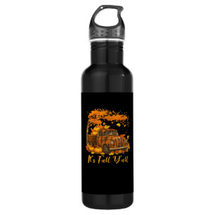 It’s Fall Y’all Pumpkin Autumn Tree Hello Fall Cre 710 Ml Water Bottle