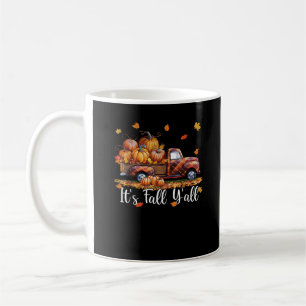 It’s Fall Y’all Pumpkin Autumn Tree Hello Fall Min Coffee Mug