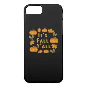 It’s Fall Y’all Pumpkin Design Creative Art Case-Mate iPhone Case