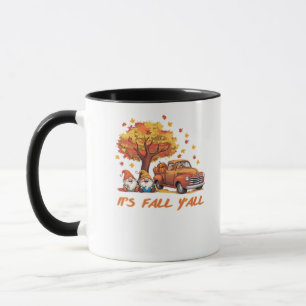 It’s Fall Y’all Pumpkin Gnome Autumn Tree Pumpkin Mug