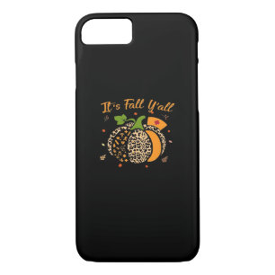 It’s Fall Y’all Pumpkin Leopard Nurse Halloween  Case-Mate iPhone Case