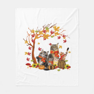It’s Fall Y’all Pumpkin Lover Halloween Thanksgivi Fleece Blanket