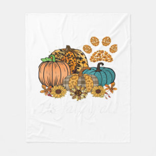 It’s Fall Y’all Pumpkin Minimal Clean Fleece Blanket