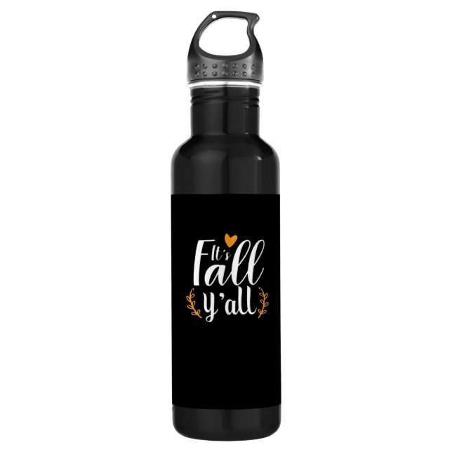 It’s Fall Y’all Pumpkins 710 Ml Water Bottle (Front)