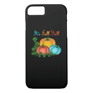 It’s Fall Y’all Pumpkins Retro Graphic Case-Mate iPhone Case