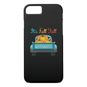 It’s Fall Y’all Pumpkins Truck Funny Graphic Case-Mate iPhone Case