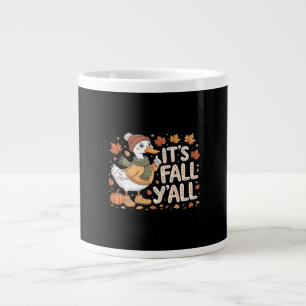 It’s Fall Y’all Retro Classic Large Coffee Mug