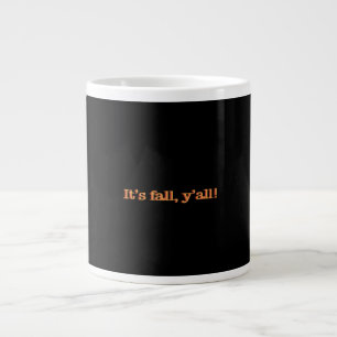 It’s Fall Y’all! Retro Classic Large Coffee Mug