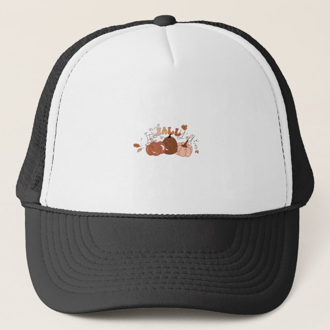 It’s Fall Y’all Retro Classic Trucker Hat (Front)