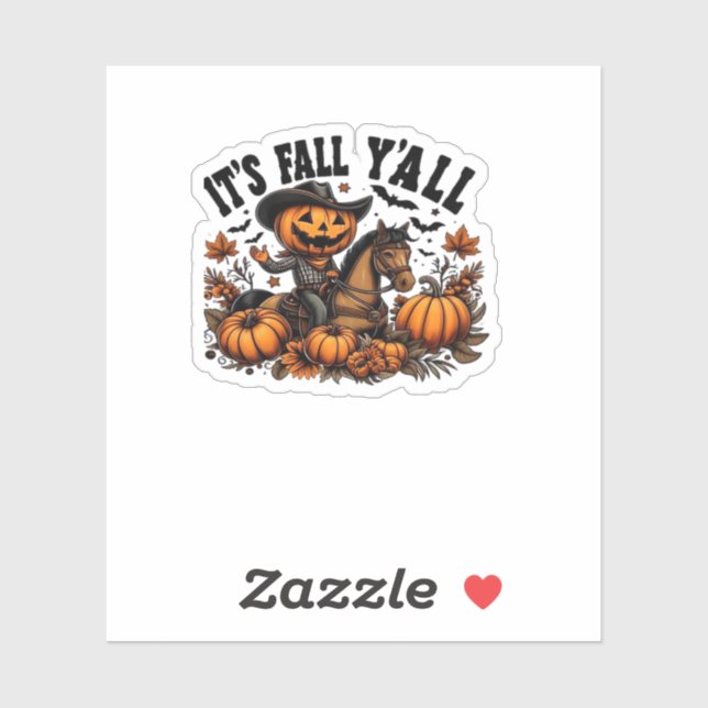 It’s Fall Y’all Retro Halloween (Sheet)