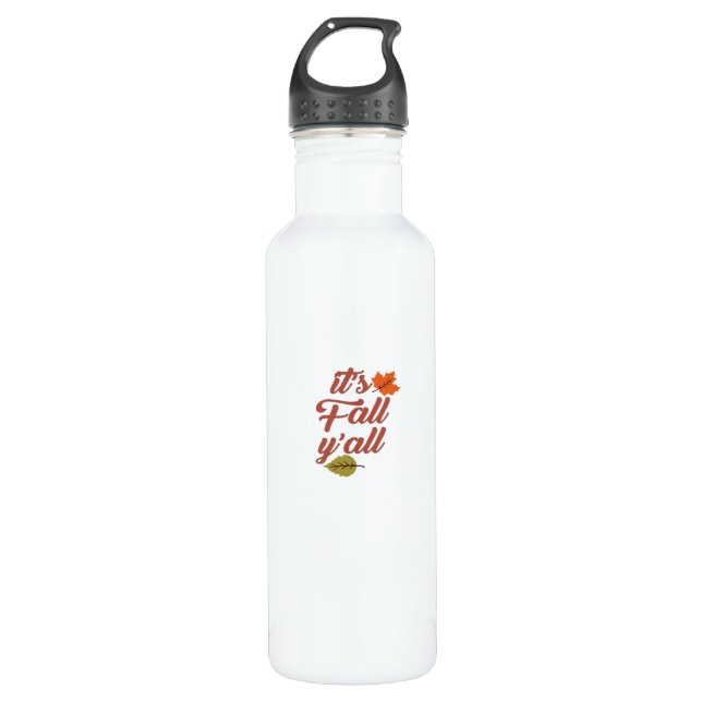 It’s Fall Y’all Trendy Meme 710 Ml Water Bottle (Front)