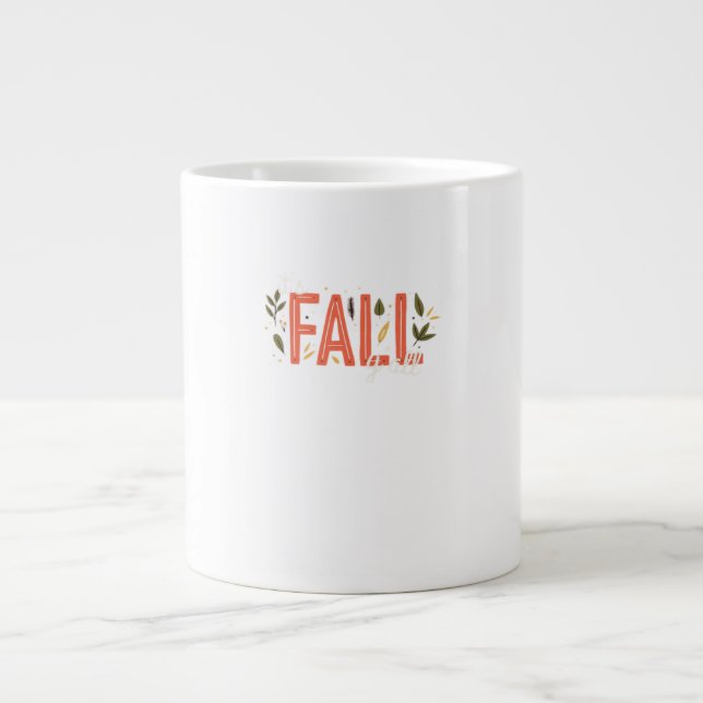 It’s Fall Y’all Unique Design Large Coffee Mug (Front)