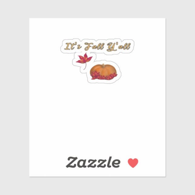 It’s Fall Y’all Unique Graphic (Sheet)