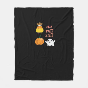 It’s Fall Y’all Vintage Style Fleece Blanket