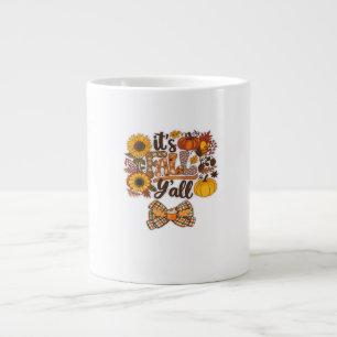 It’s Fall Y’all Vintage Style Large Coffee Mug