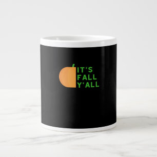 It’s Fall Y’all Vintage Style Large Coffee Mug