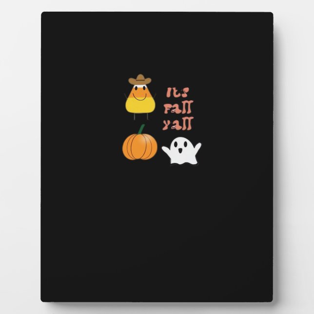 It’s Fall Y’all Vintage Style Plaque (Front)